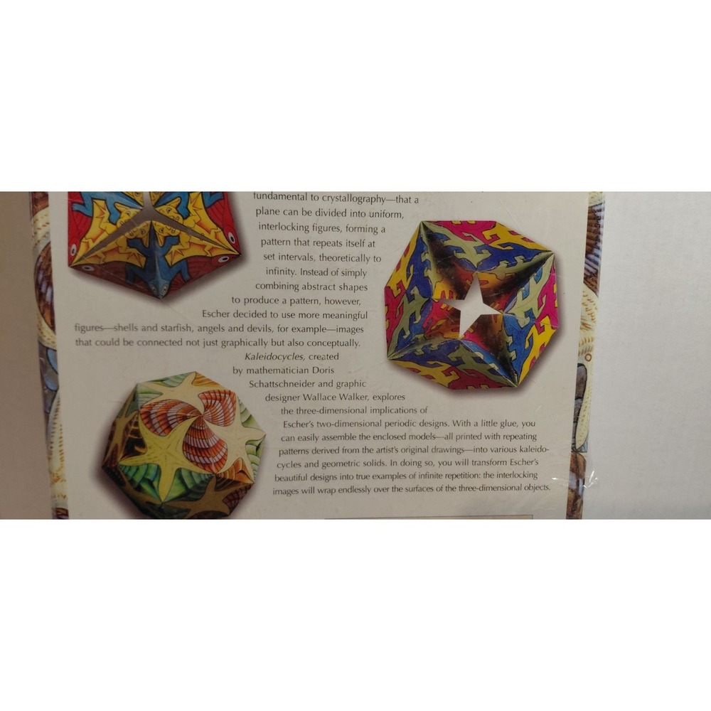 Pomegranate M.C. Escher Kaleidocycles by Doris Schattschneider & Wallace Walker. - Picture 6 of 15
